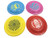 Wham-O Fastback Frisbee Dog Disc Misprints Assorted Colors - Four Pack