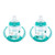 NUK Learner Sippy Cup, Blue dinosaurs, 5 Ounce Pack of 2