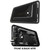 SUZUKI SIDEKICK 89-98 FRONT DOOR HANDLE RIGHT INSIDE, Smooth Black, 4-Door