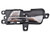 PT Auto Warehouse HY-2308M-LH - Interior Inner Inside Door Handle, Chrome - Left Driver Side