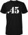 NOFO Clothing Co .45 Caliber Men's T-Shirt, XL Black