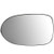 68000025AA OE Style Driver/Left Side Mirror Glass Lens Replacement for Dodge Caliber 07-12