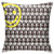 BJfuda Throw Pillow Covers 18x18 Inches,Square Decorative Throw Pillow Cases for Sofa Bedroom Car Sherlock Design Happy Face