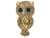 Alilang Gold Toned Topaz Crystal Rhinestone Owl Greek Roman Mythical Bird Novelty Pin Brooch Alilang Gold Toned Topaz Crystal Rhinestone Owl Greek Roman Mythical Bird Novelty Pin Brooch