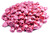 Small Dark Chocolate Hearts - 1 LB Resealable Stand Up Candy Bag approx. 55 pieces - Individually Wrapped Chocolate Candies Wrapped in Pink Foil - Bulk Valentine's Day Candy