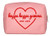 Kappa Kappa Gamma Sorority Pink Makeup Bag