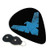 Khyijlo Nightwing Classic Guitar Picks Holder Case with 6 Guitar Picks and Guitar Picks Leather 0.96mm
