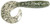 Big Bite Baits 3-Inch Fat Grub Lure 100-Pack, Clear Salt Pepper
