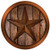 Thirstystone Stoneware Coaster Set, Western Star on Barnwood