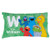 Personalized Sesame Street Pillowcase, Initial Name on Green Cover, Official Licensed Product, 20x31, STD/Queen