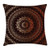 Ambesonne Mandala Throw Pillow Cushion Cover, Circle Universe and Cosmos Esoteric Image Print, Decorative Square Accent Pillow Case, 18inch  X 18inch , Chestnut Brown
