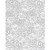 Hampshire Paper 24-Inch-Wide Krystalphane Decorated Cellophane, 1 Roll 100 Feet Long - White Victorian Lace Design