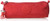 Kipling Freedom Pencil Case, Red Rouge, 8.25L x 2.5H x 2.5D