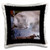 3dRose Cute Sleeping Black Brown Tabby Cat Photo Pillow Case 16 x 16