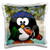 3dRose Red Fire Alarm Pattern Pillow Case, 16 x 16
