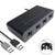 Vicstar Gamecube Controller Adapter. Super Smash Bros Gamecube Adapter for Wii u, Pc, Switch. No Driver Need and Easy to Use. 4 Port Black Gamecube Adapter(Improved Version)