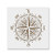 Compass Rose Stencil - Reusable Stencils for Painting - Mylar Stencil for Crafts and Decorations