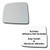 Mirror Glass plus  Full Size Adhesive Pad for 1999-2003 Lexus RX300 Driver Side Replacement