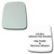 Mirror Glass plus  Full Size Adhesive Pad for 2003-2006 Jeep Wrangler Driver Side Replacement