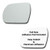 Mirror Glass plus  Full Size Adhesive Pad for 2007-2012 Hyundai Veracruz Driver Side Replacement