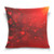 ALAZA Square Decorative Throw Pillow Case Cushion Cover Valentine's Red Hearts Zipper Soft Pillowcase 18x18 inch Home Bed Sofa Pillow Cover