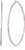 Guess Metal Hoops Women's Ir Hoop Earrings, Silver, One Size