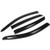 Replacement for Avalon XX30 4DR 4pcs Tape-On Window Visor Deflector Rain Guard