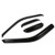 Replacement for Ford Super Duty Extended Cab 4pcs Tape-On Window Visor Deflector Rain Guard
