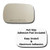 Mirror Glass plus  Full Size Adhesive Pad for 2003-2006 Volvo XC90 Passenger Side Replacement