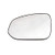 Brock Replacement Driver Door Mirror Glass with Base Heated Compatible with 2014-2019 Highlander  and  Highlander Hybrid