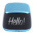Junluck Portable Bluetooth Speaker, Wireless Stereo Pairing Wireless Speaker, with Three Playback Ways, for Office Home,Blue