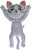 Great Eastern Entertainment Sailor Moon - Artemis Collectible Plush Toy, 12"