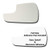Mirror Glass plus  Full Size Adhesive Pad for 2013-2018 Ford Fusion Driver Side Replacement 2013 2014 2015 2016 2017 2018