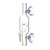 FZONE Glass Inline CO2 Atomizer Diffuser for Aquarium Planted TankM