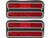 Rear Side Marker Light Set of 2 - Compatible with 1968-1972 Chevy C10 Pickup