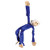 U.S. Toy 4SGM Multicolor Monkeys