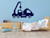 Construction Crane Wall Decal  Heavy Construction Wall Sticker  Crane Wall Decor  Decals for Boys HL12