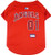 MLB LA Angels Dog Jersey, XX-Large. - Pro Team Color Baseball Outfit