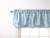 Stylemaster Renaissance Home Fashion Savoy Lined Scalloped Valance with Cording, 56-Inch by 17-Inch, Spa