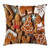 Ambesonne Gingerbread Man Throw Pillow Cushion Cover, Tasty Looking Traditional Cookies Little Snowflakes Cinnamon, Decorative Square Accent Pillow Case, 20inch  X 20inch , Umber Pale Brown White