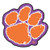 FANMATS NCAA Clemson University Tigers Nylon Face Mascot Rug
