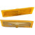 Make Auto Parts Manufacturing - DRIVER SIDE FRONT SIDE MARKER LIGHT ASSEMBLY; WITHOUT CHROME TRIM - GM2550112