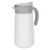 Water Jug, Stainless Steel Liner Good Sealing Thermal Jug, Insulated for Home White Office Camping