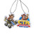 Crash Team Racing, Official Crash Bandicoot Merchandise - CTR Nitro-Fueled Air Freshner 2 Pack
