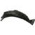 Parts N Go 2009-2011 Acura TL Fender Liner Passenger Side RH Splash Shield - AC1249125, 74101TK4A00