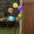 The Lakeside Collection Colorful 5-Light LED Solar Stake Decoration - Lighted Garden Accent