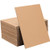 HOZEON 250 Pack Corrugated Cardboard Sheets 5 x 7 x 1/16 Inches, Premium and Thickened Cardboard Sheets, Brown Corrugated Cardboard Sheets for Packing, Mailing, DIY Crafts