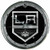 NHL Los Angeles Kings Chrome Clock, 12inch  x 12inch
