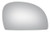 Mirrex 81834 Passenger Right Side Mirror Glass Replacement for Hyundai Accent 2003 2004 2005 2006