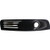 Fog Light Molding compatible with Chevrolet Cobalt 05-10 Lower Outer Dark Gray Right Side